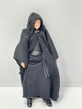 Star Wars Emperor Palpatine Action Figure with Cloak - Collectible Figurine GUC